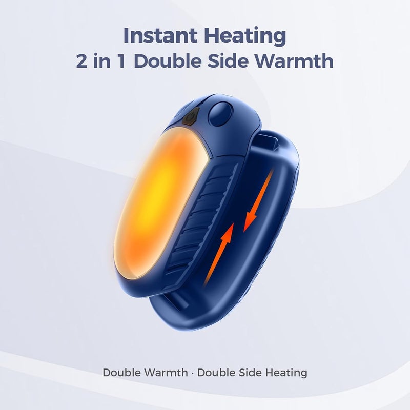 Gutimo Classic Hand Warmers Rechargeable 2 Pack, AI Temperature Control Pocket Size Electric Handwarmers, Quick Charge Portable Hand Warmer Great Gift for Christmas Outdoors, Hunting, Golf, Camping - Image 5